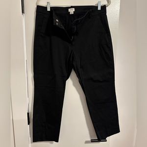 J. crew black chino dress pants